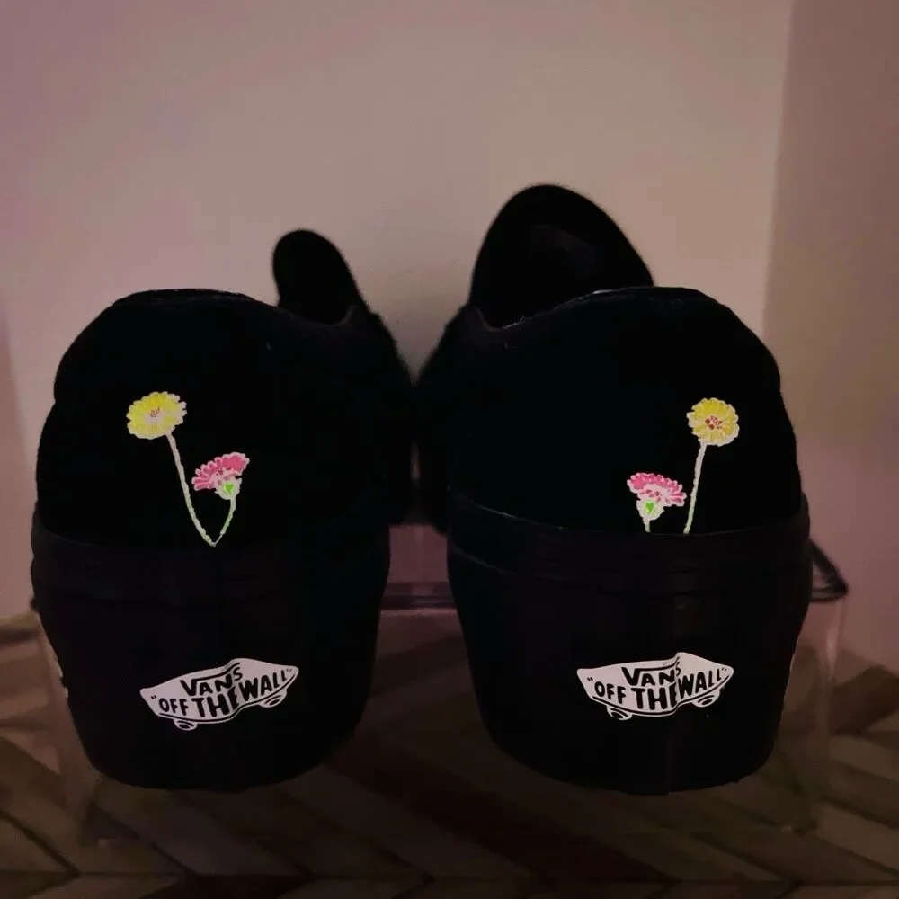 VANS Slip On Morph Blackout Platform M 4 W‎ 5.5 Awaken Desire Glows in the Dark